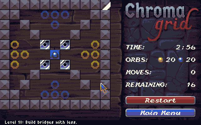 Chroma Grid atari screenshot
